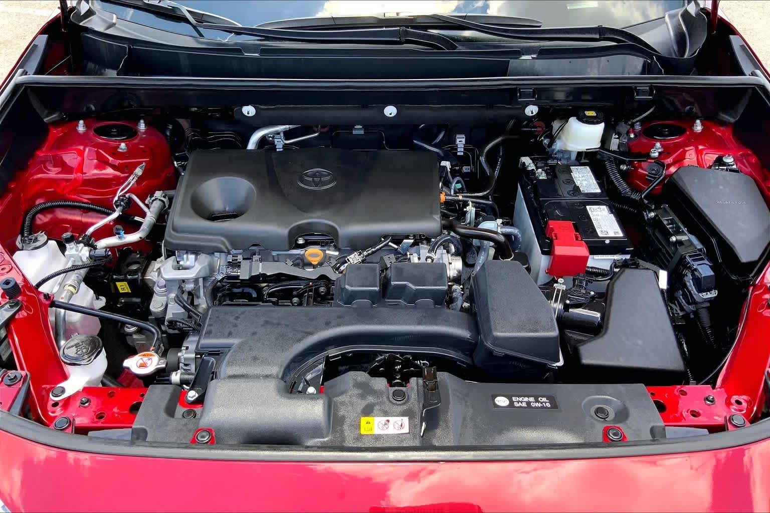 2025 Toyota RAV4 LE Ruby Flare Pearl at Group 1 Toyota Southwest