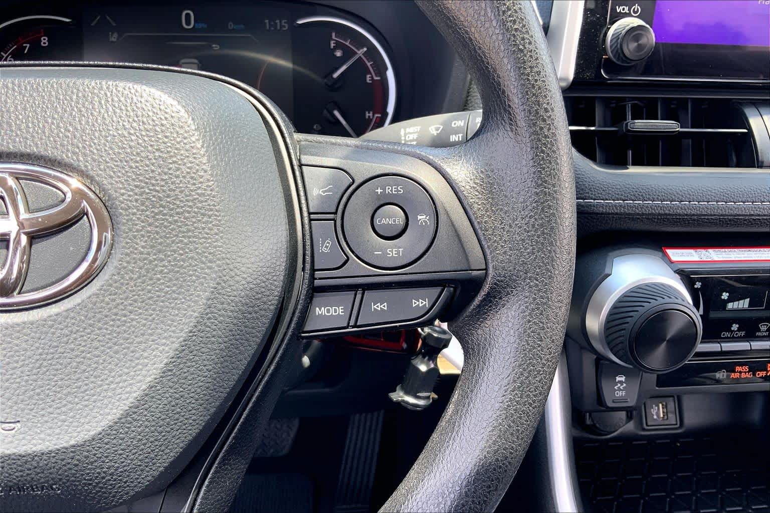 2025 Toyota RAV4 LE Ruby Flare Pearl at Group 1 Toyota Southwest