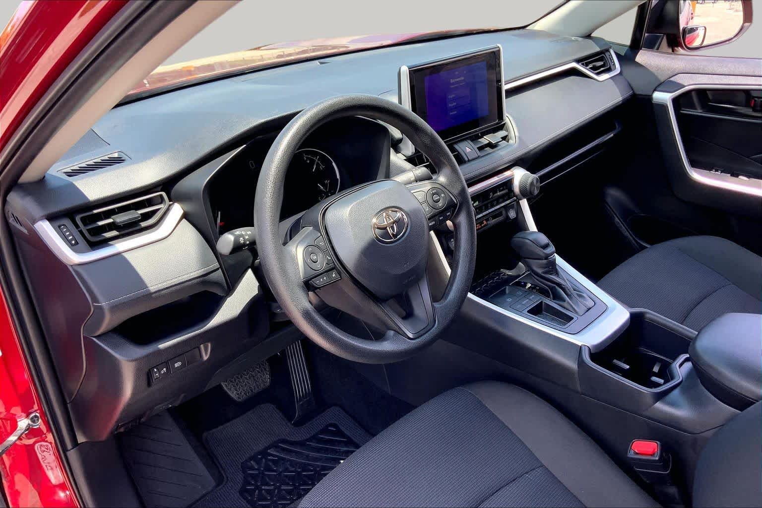 2025 Toyota RAV4 LE Ruby Flare Pearl at Group 1 Toyota Southwest