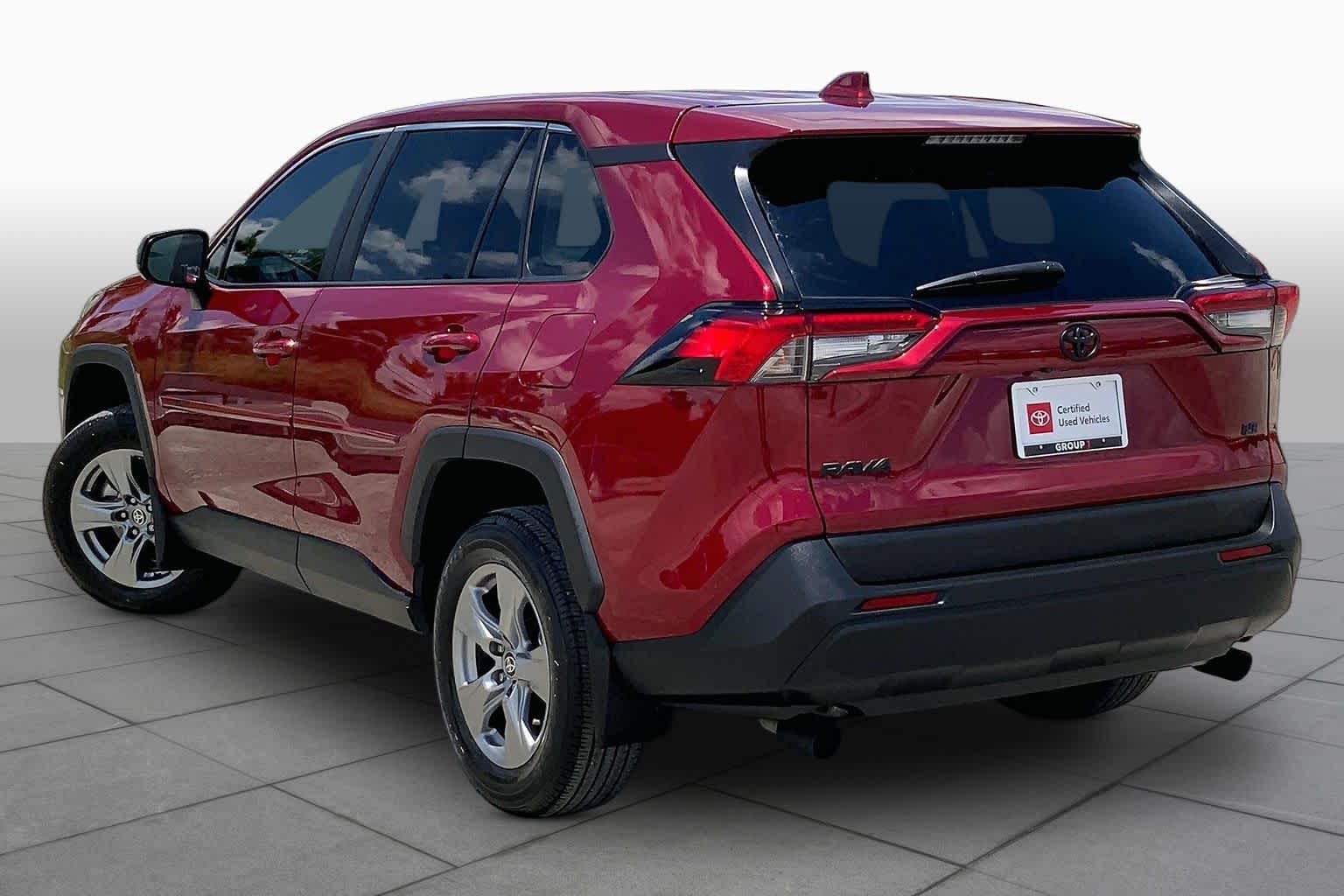 2025 Toyota RAV4 LE Ruby Flare Pearl at Group 1 Toyota Southwest