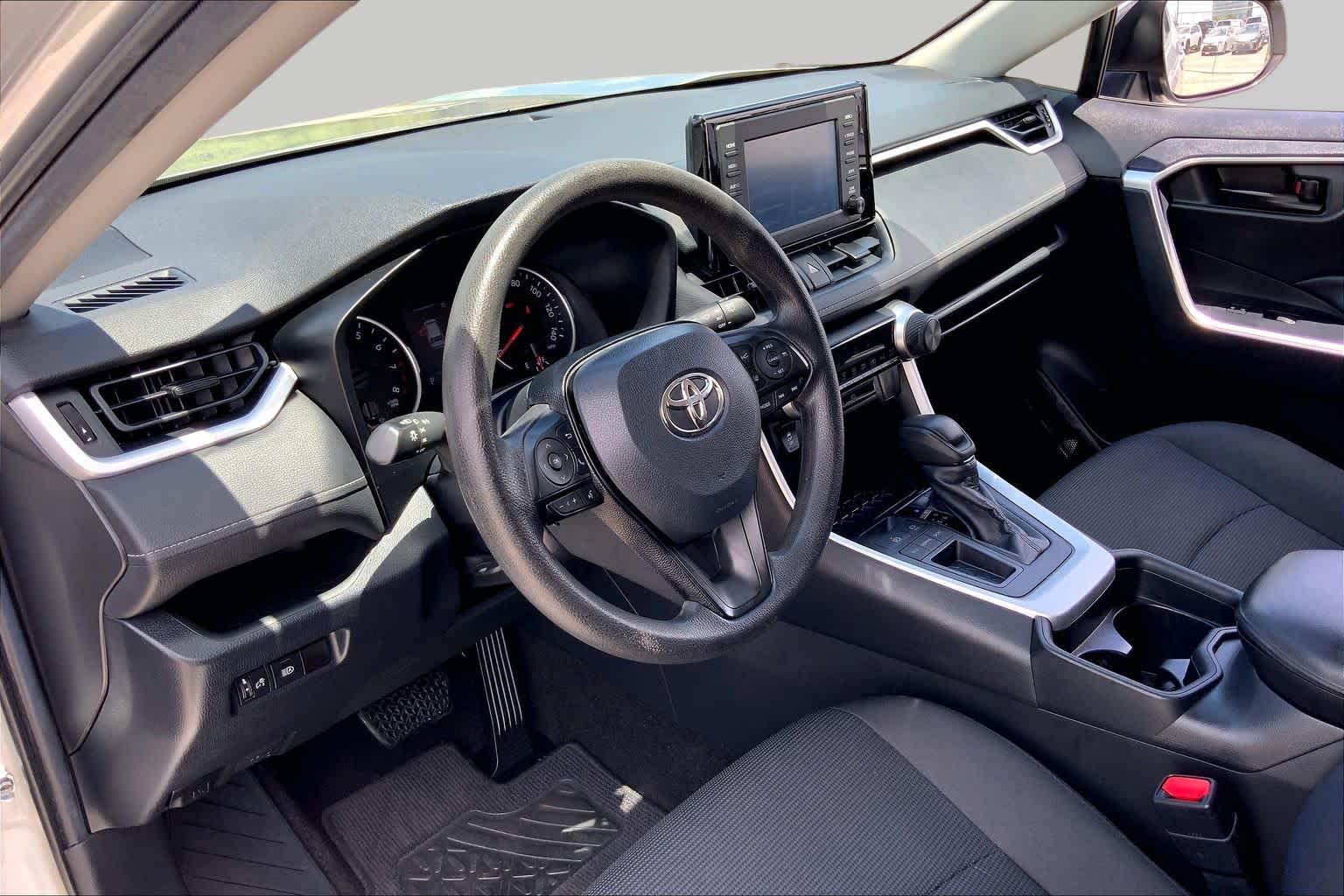 2019 Toyota RAV4 LE Silver Sky Metallic at Group 1 Toyota Southwest