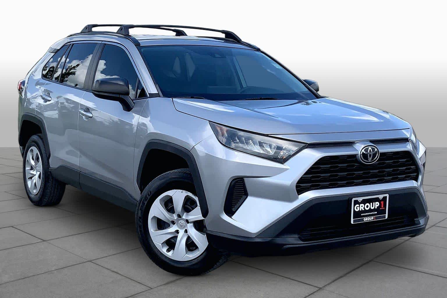 2019 Toyota RAV4 LE Silver Sky Metallic at Group 1 Toyota Southwest