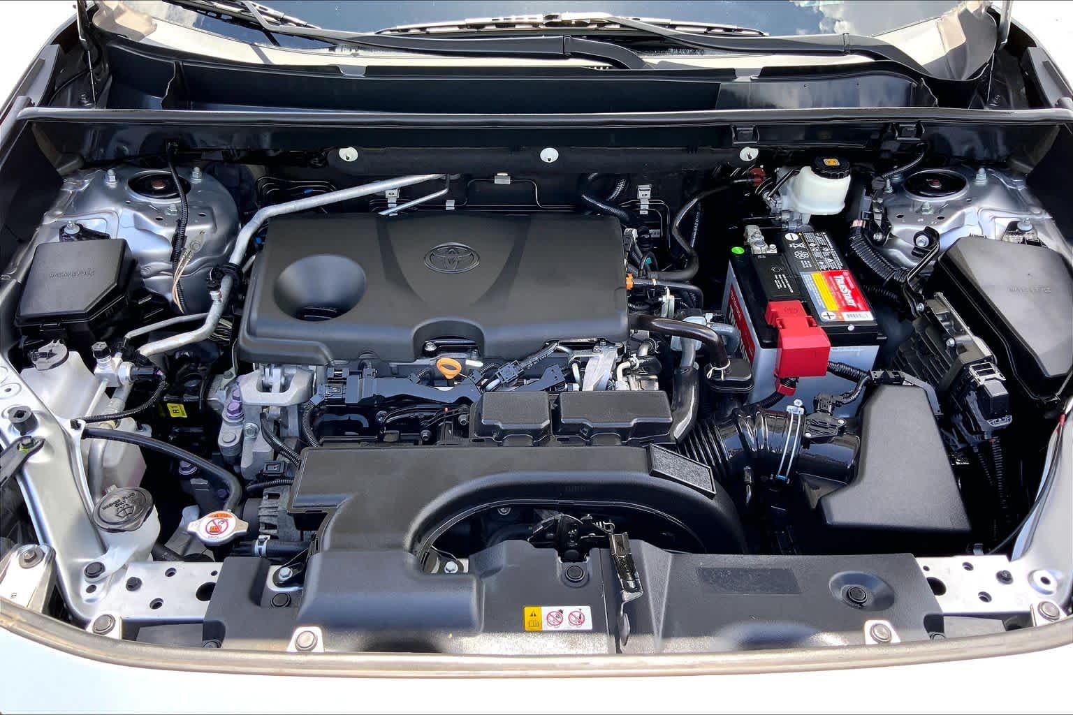 2019 Toyota RAV4 LE Silver Sky Metallic at Group 1 Toyota Southwest
