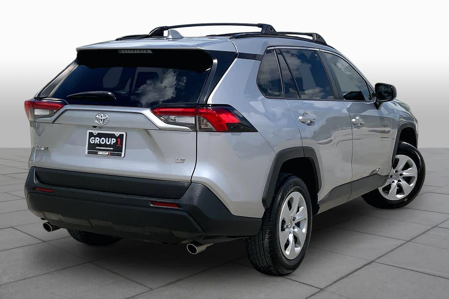 2019 Toyota RAV4 LE Silver Sky Metallic at Group 1 Toyota Southwest