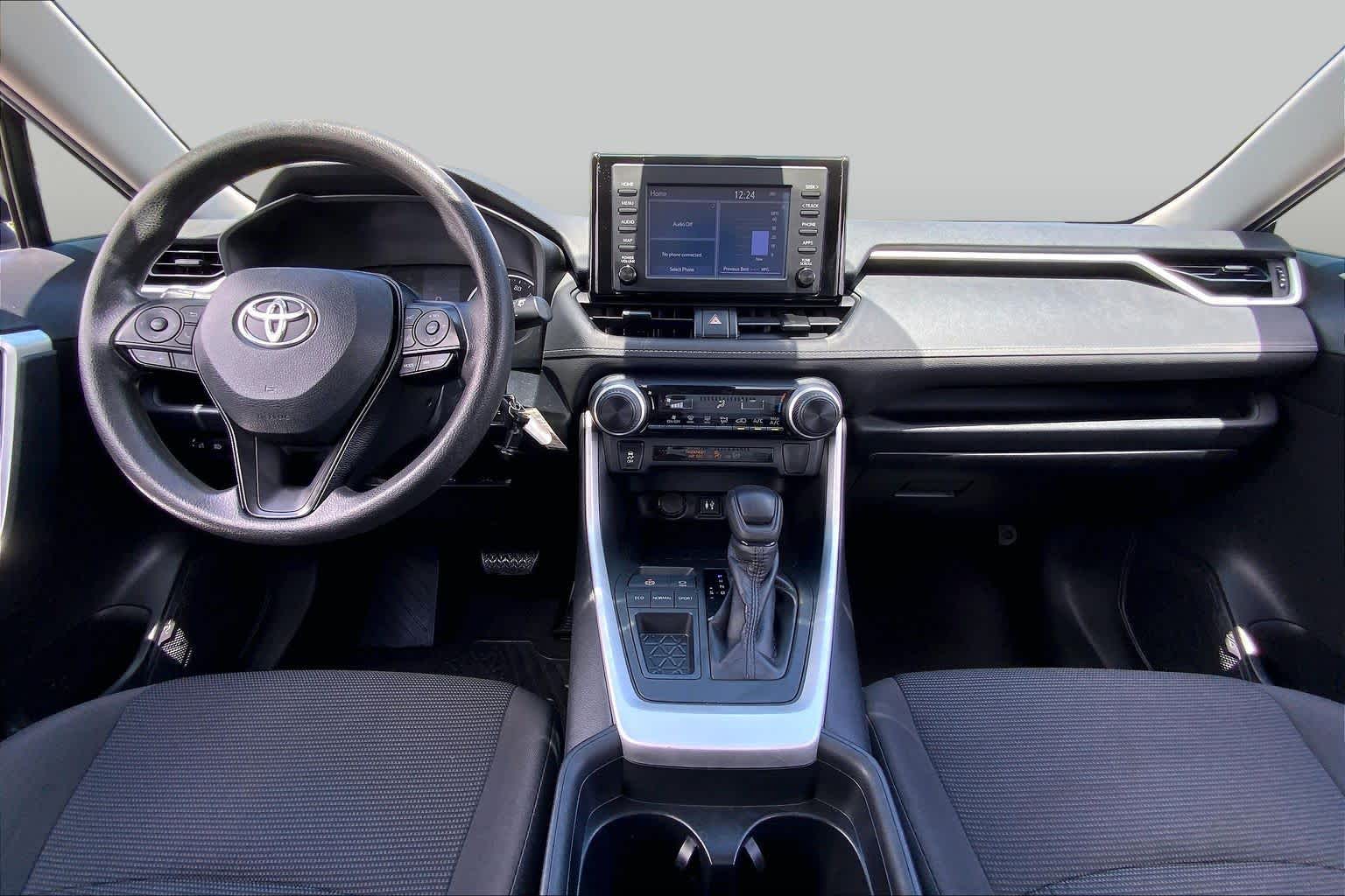 2019 Toyota RAV4 LE Silver Sky Metallic at Group 1 Toyota Southwest