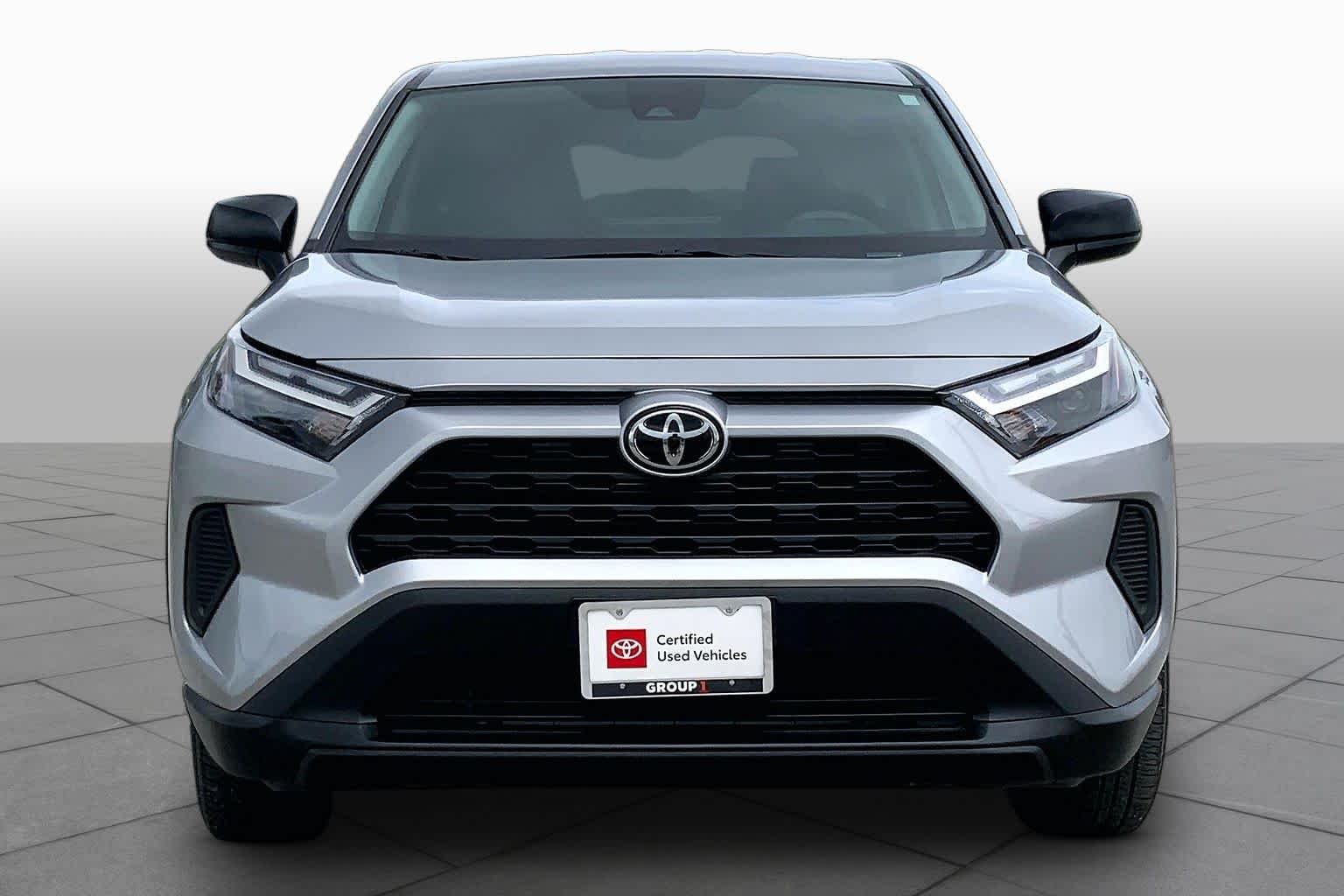 2025 Toyota RAV4 LE Silver Sky Metallic at Group 1 Toyota Southwest
