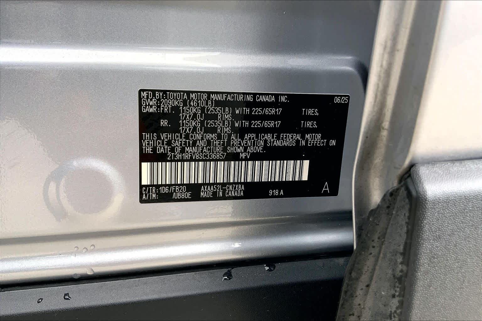 2025 Toyota RAV4 LE Silver Sky Metallic at Group 1 Toyota Southwest