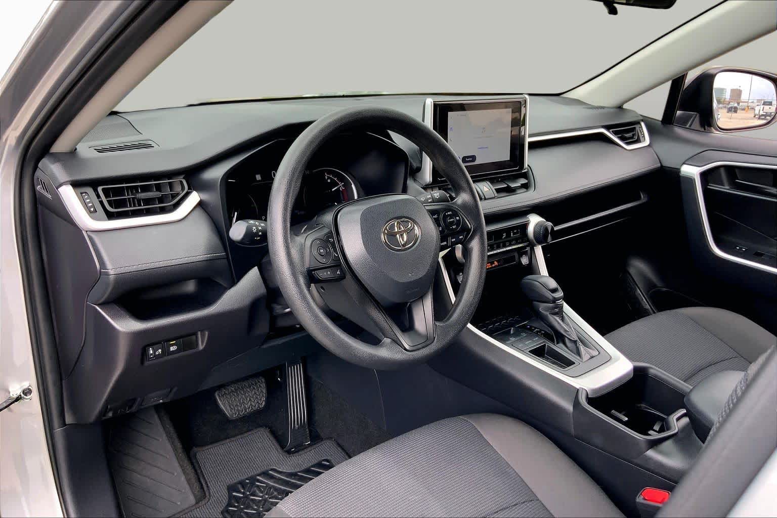 2025 Toyota RAV4 LE Silver Sky Metallic at Group 1 Toyota Southwest