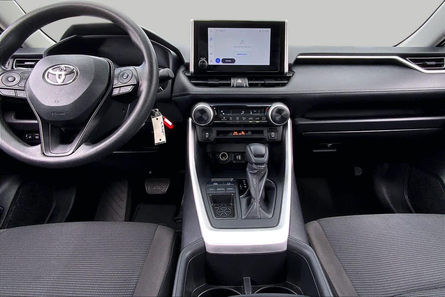 2025 Toyota RAV4 LE Silver Sky Metallic at Group 1 Toyota Southwest