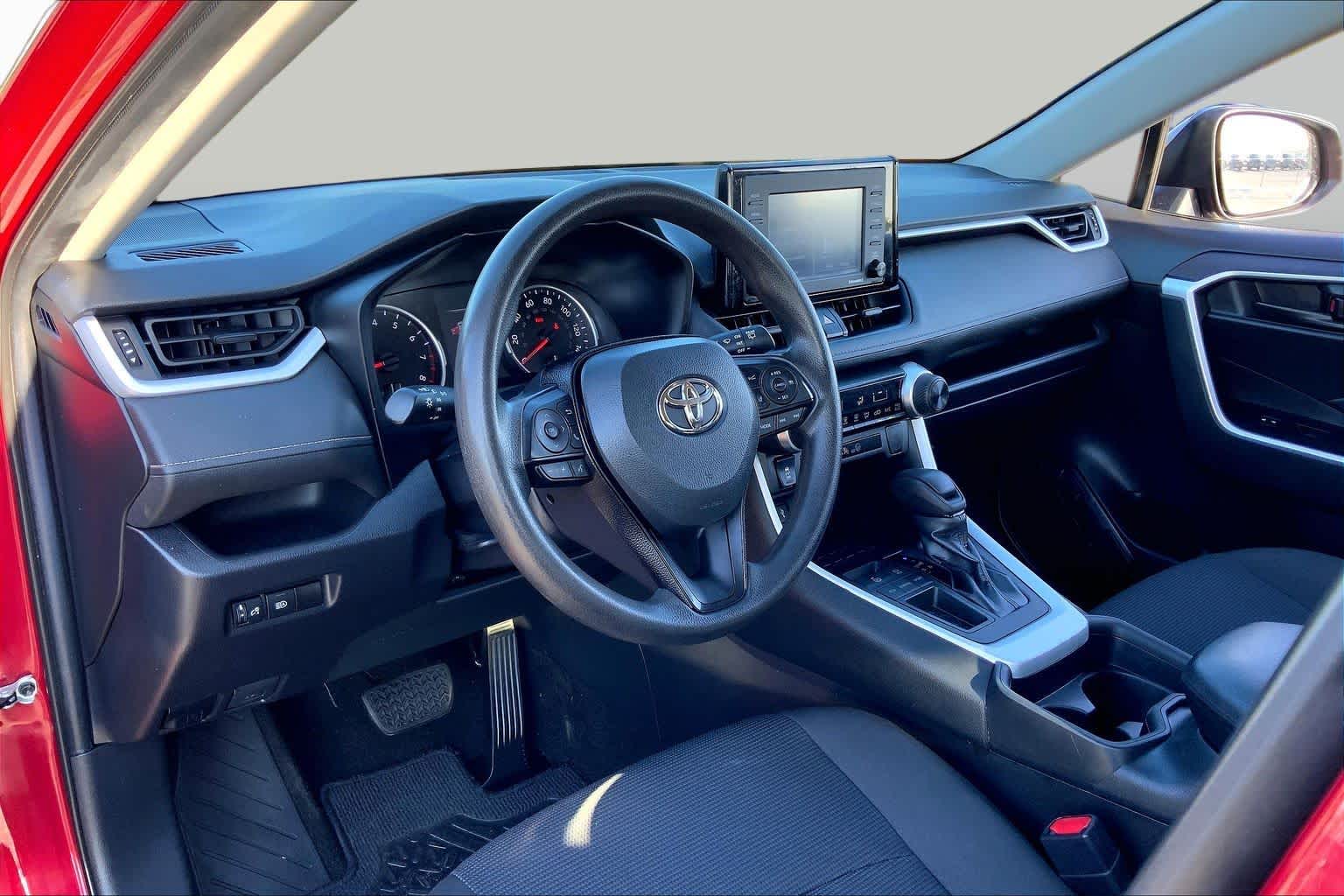 2020 Toyota RAV4 LE Ruby Flare Pearl at Group 1 Toyota Southwest