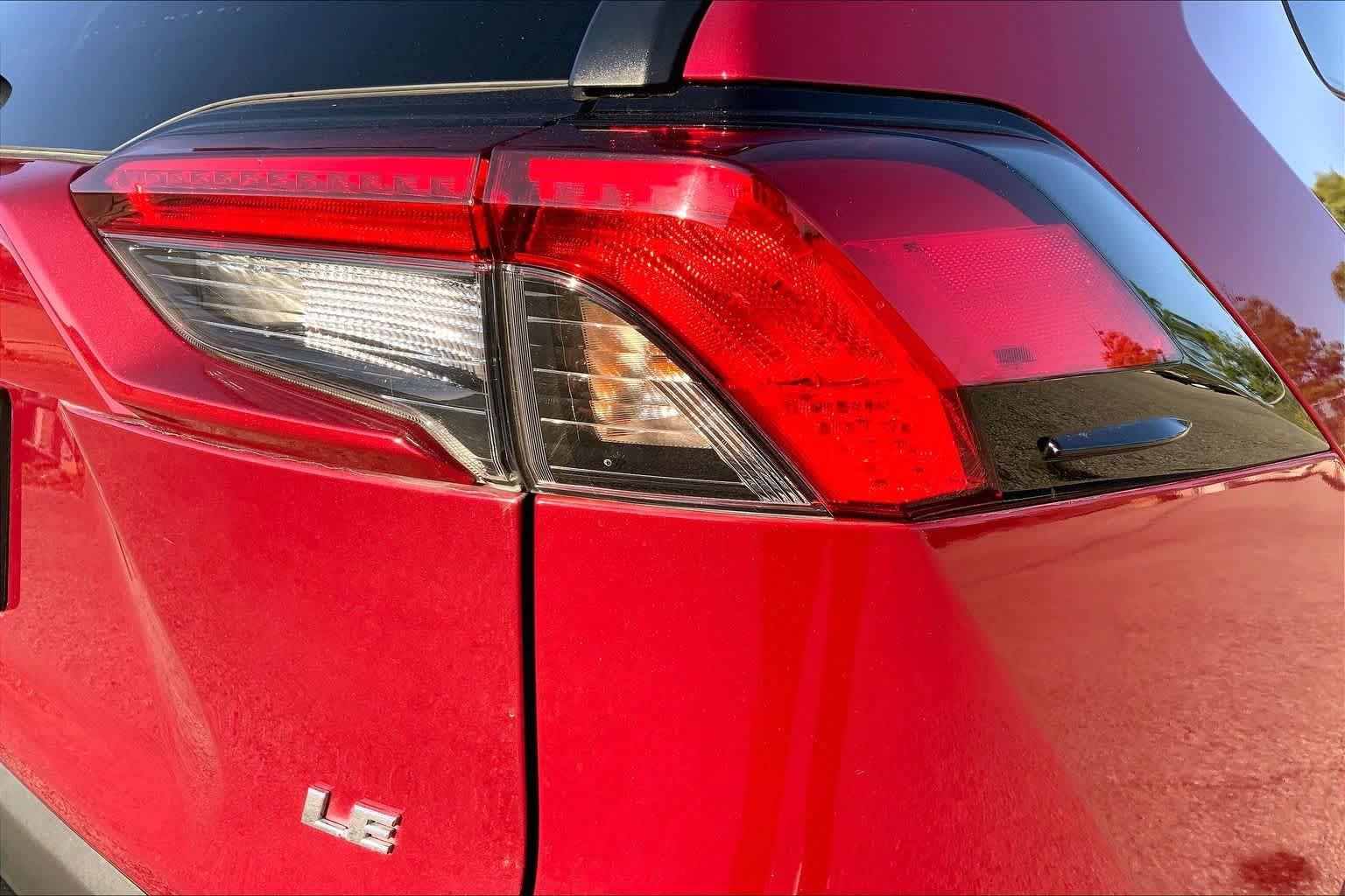 2020 Toyota RAV4 LE Ruby Flare Pearl at Group 1 Toyota Southwest
