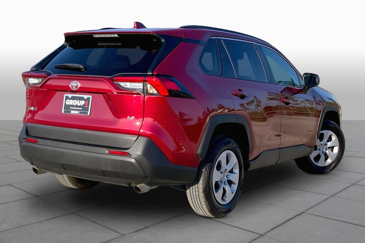 2020 Toyota RAV4 LE Ruby Flare Pearl at Group 1 Toyota Southwest