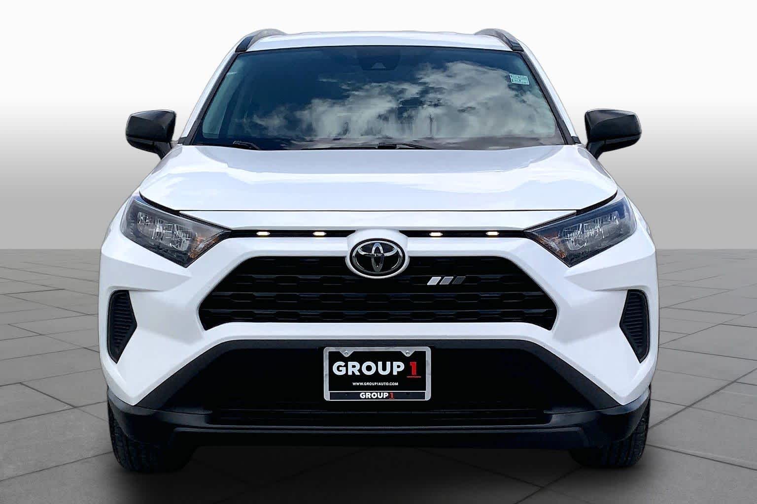 2021 Toyota RAV4 LE Super White at Lexus Southwest Houston