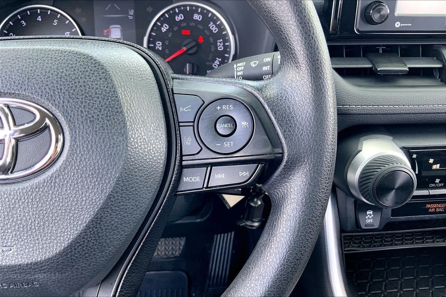 2021 Toyota RAV4 LE Super White at Lexus Southwest Houston