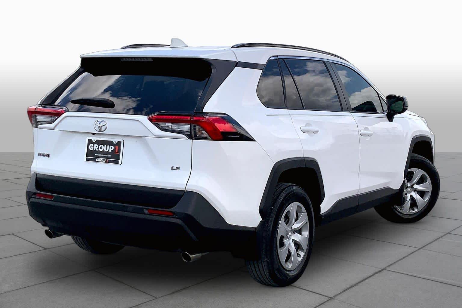 2021 Toyota RAV4 LE Super White at Lexus Southwest Houston