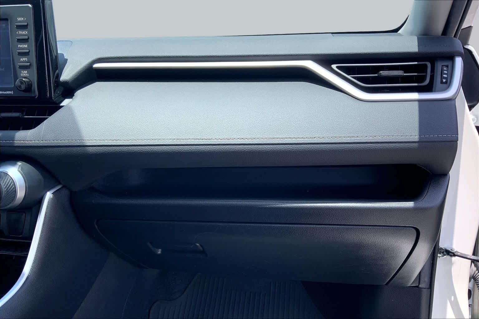 2021 Toyota RAV4 LE Super White at Lexus Southwest Houston