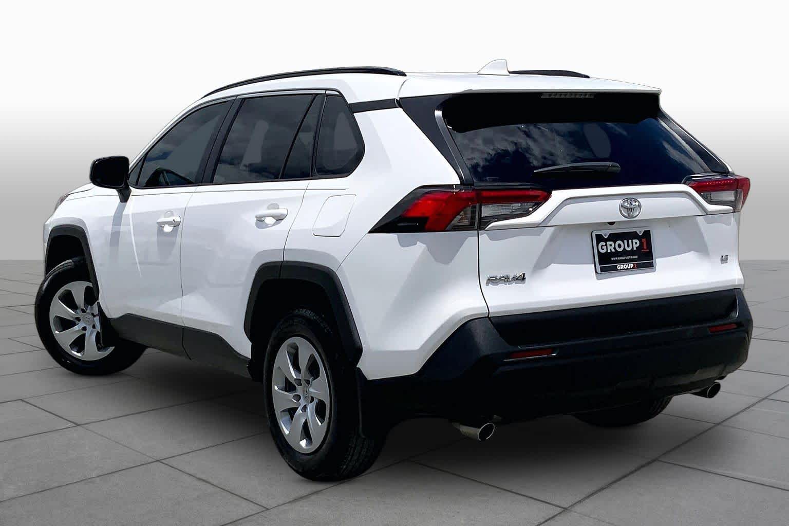 2021 Toyota RAV4 LE Super White at Lexus Southwest Houston