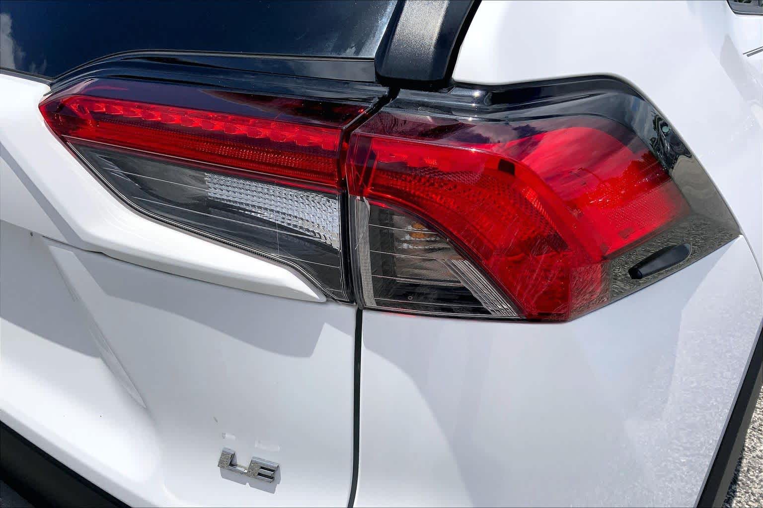 2021 Toyota RAV4 LE Super White at Lexus Southwest Houston