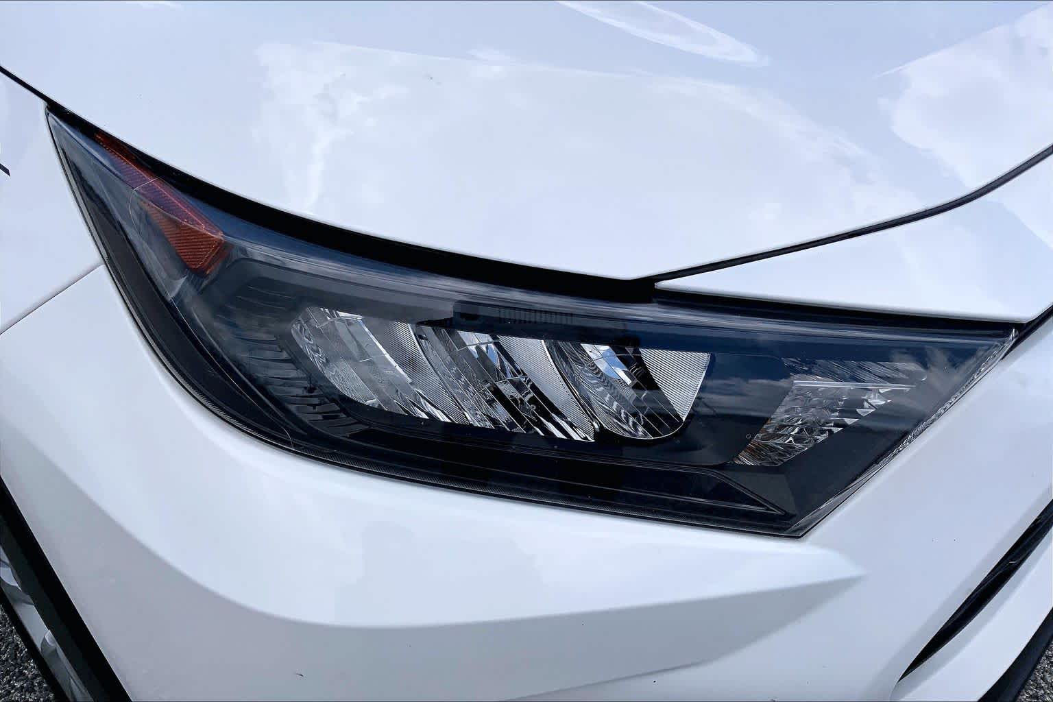 2021 Toyota RAV4 LE Super White at Lexus Southwest Houston