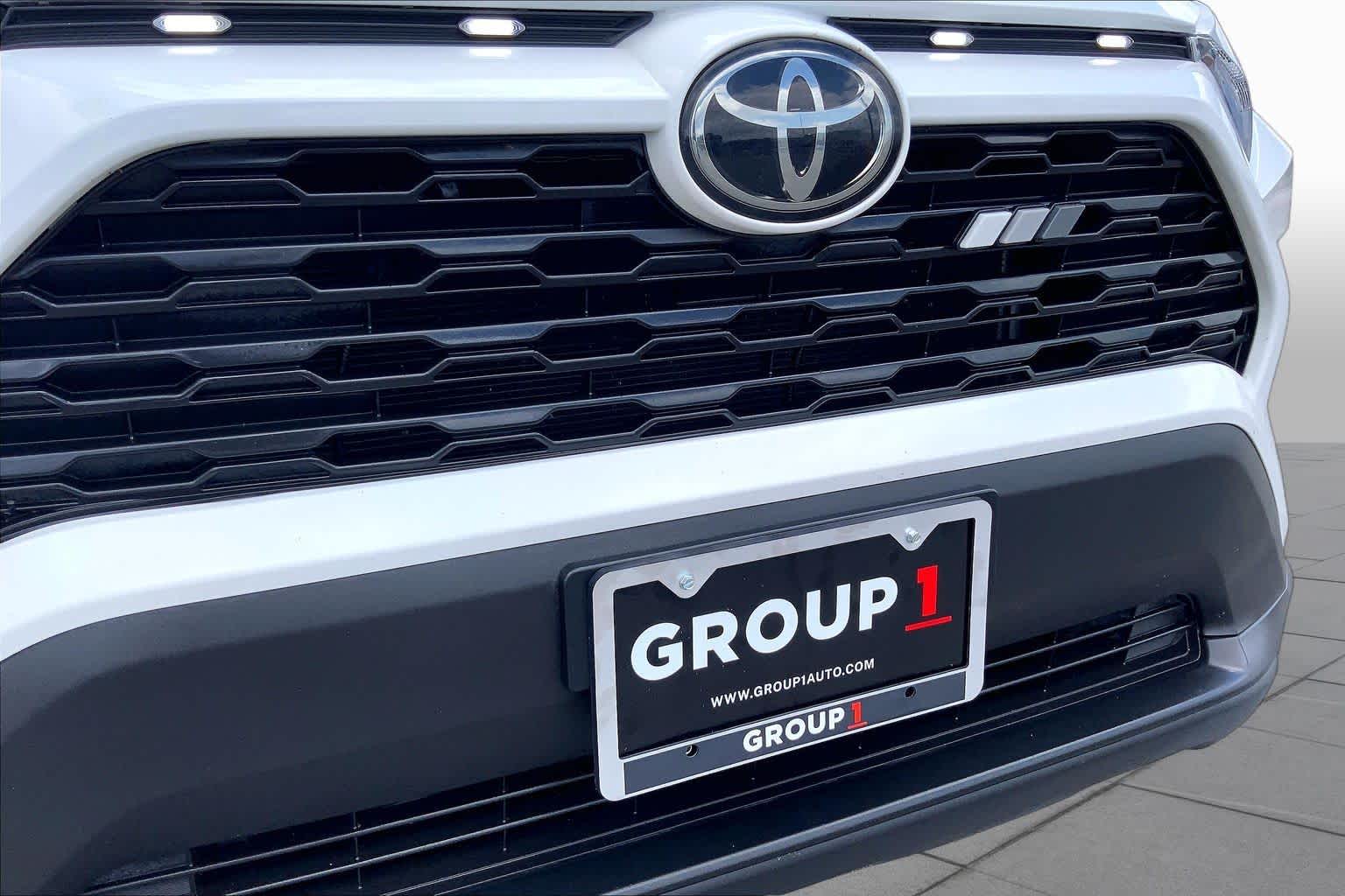 2021 Toyota RAV4 LE Super White at Lexus Southwest Houston