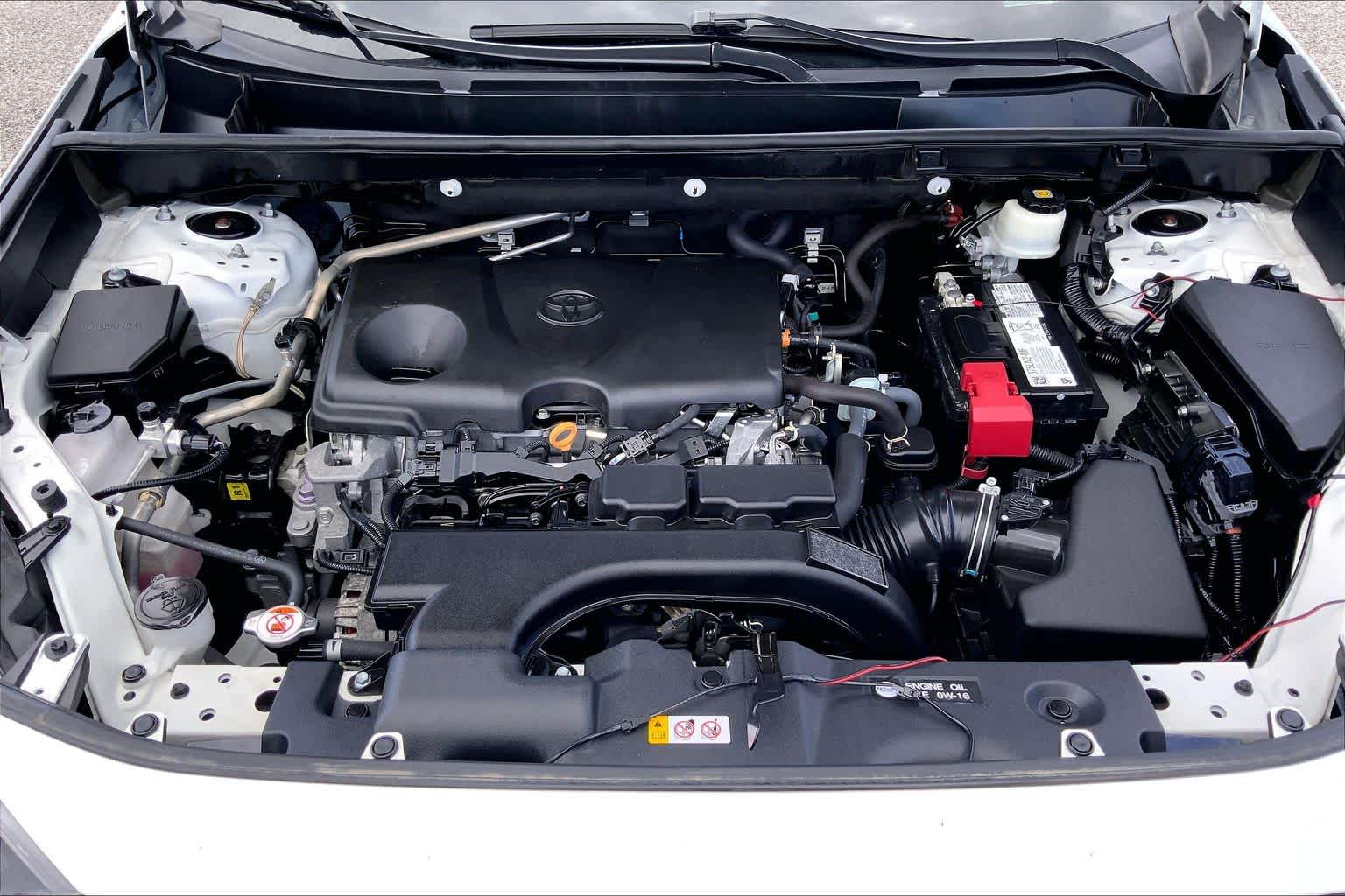 2021 Toyota RAV4 LE Super White at Lexus Southwest Houston