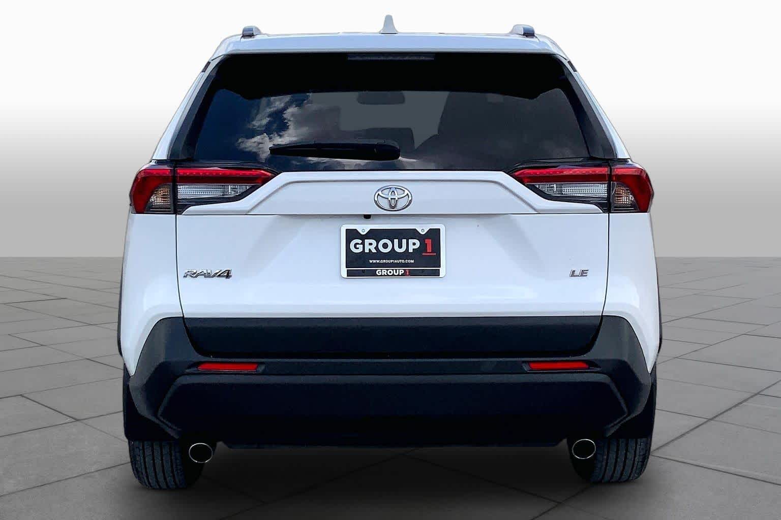 2021 Toyota RAV4 LE Super White at Lexus Southwest Houston