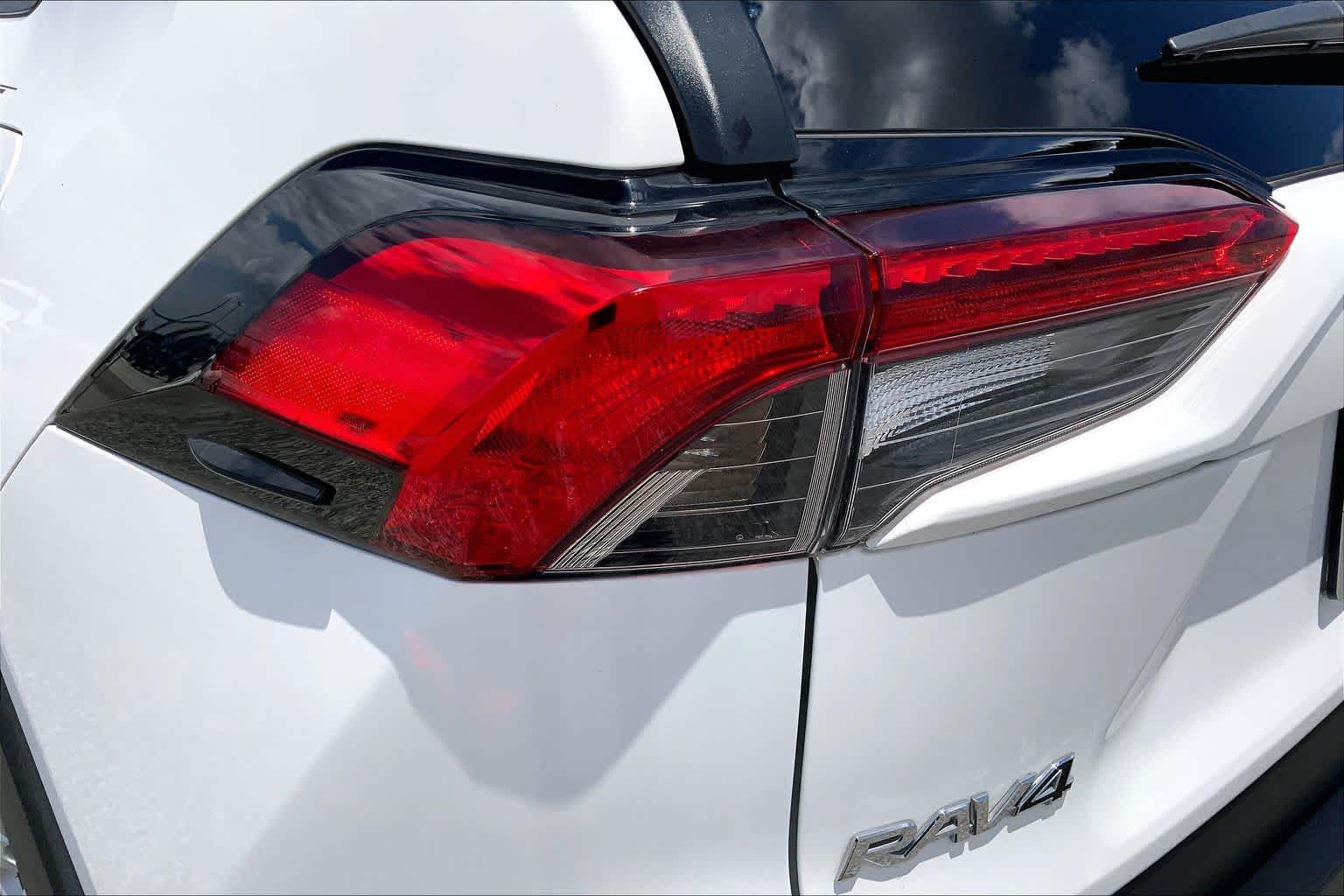 2021 Toyota RAV4 LE Super White at Lexus Southwest Houston
