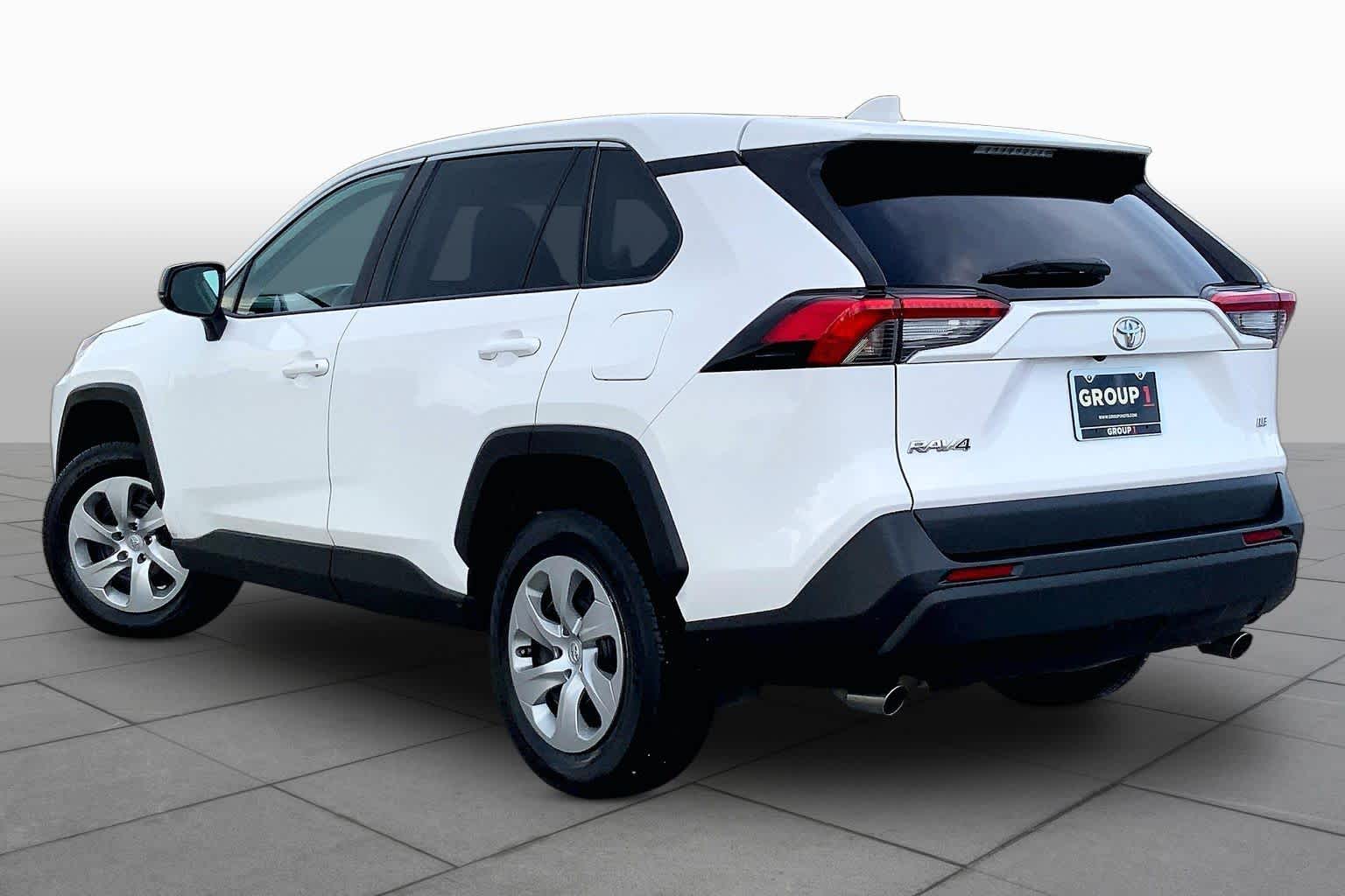 2022 Toyota RAV4 LE White at Group 1 Toyota Southwest