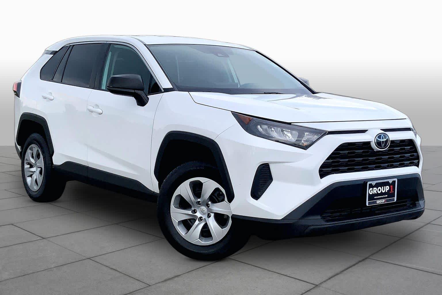 2022 Toyota RAV4 LE White at Group 1 Toyota Southwest