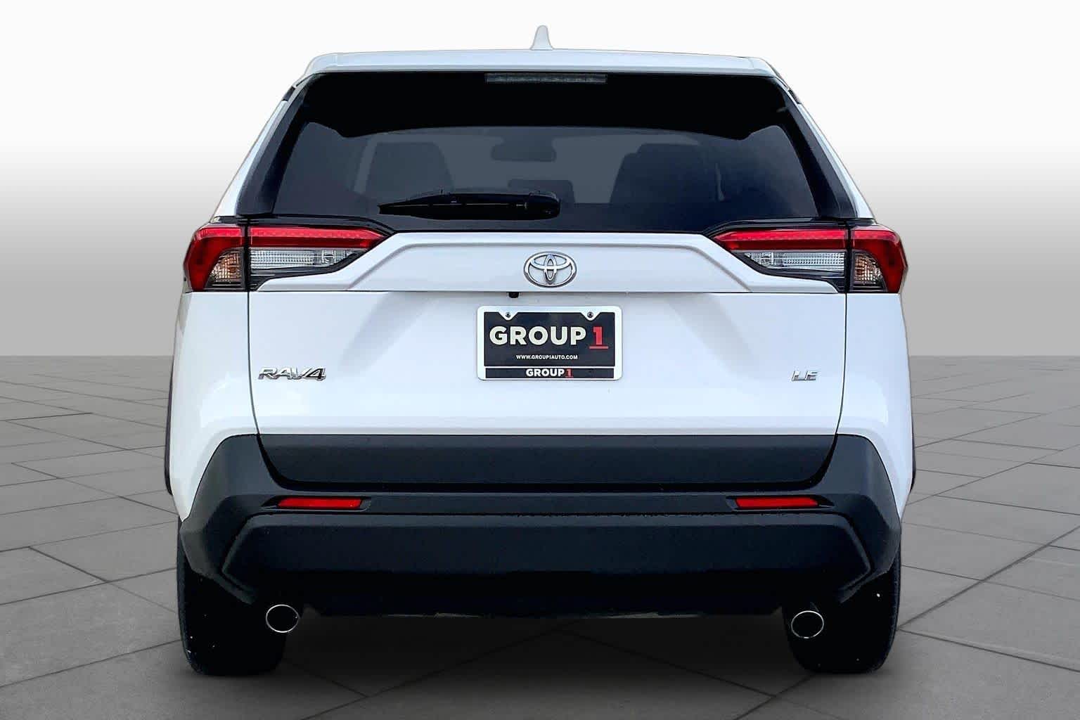 2022 Toyota RAV4 LE White at Group 1 Toyota Southwest