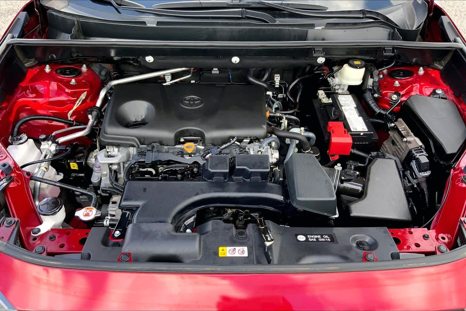 2022 Toyota RAV4 LE Ruby Flare Pearl at Group 1 Toyota Southwest