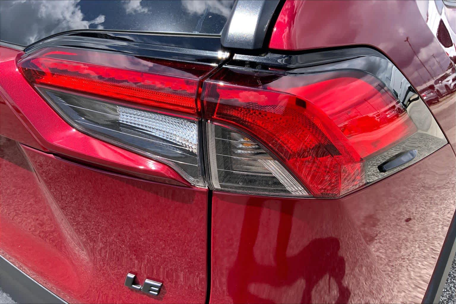 2022 Toyota RAV4 LE Ruby Flare Pearl at Group 1 Toyota Southwest
