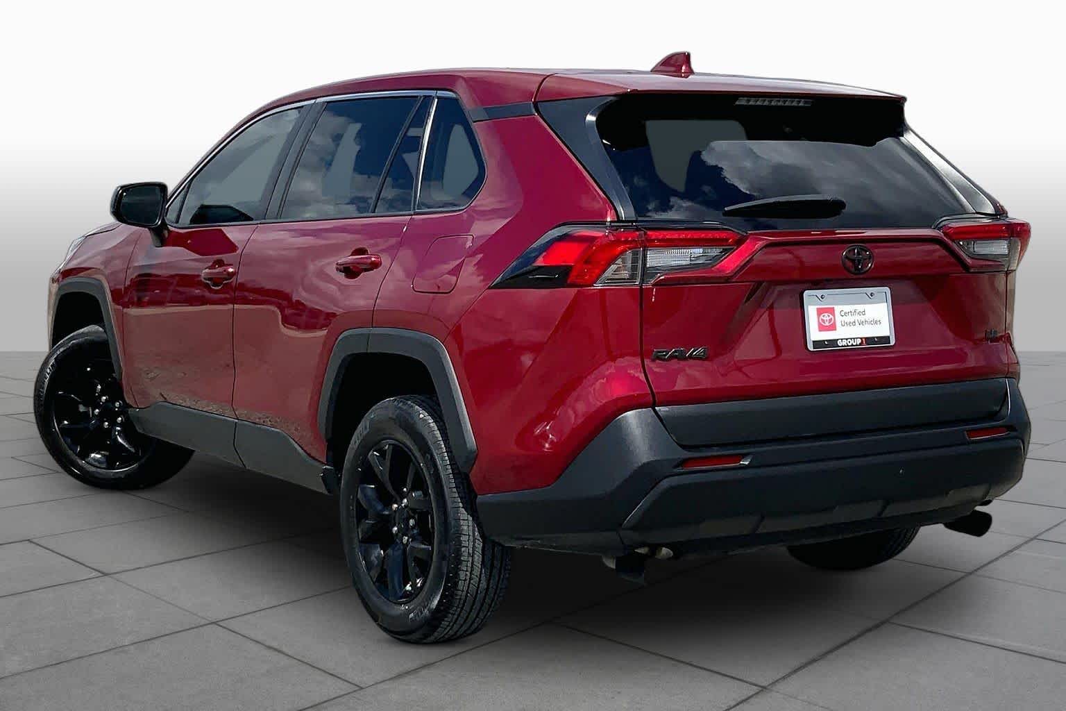 2022 Toyota RAV4 LE Ruby Flare Pearl at Group 1 Toyota Southwest
