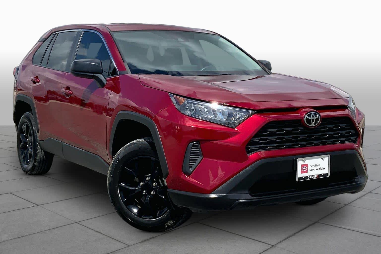 2022 Toyota RAV4 LE Ruby Flare Pearl at Group 1 Toyota Southwest