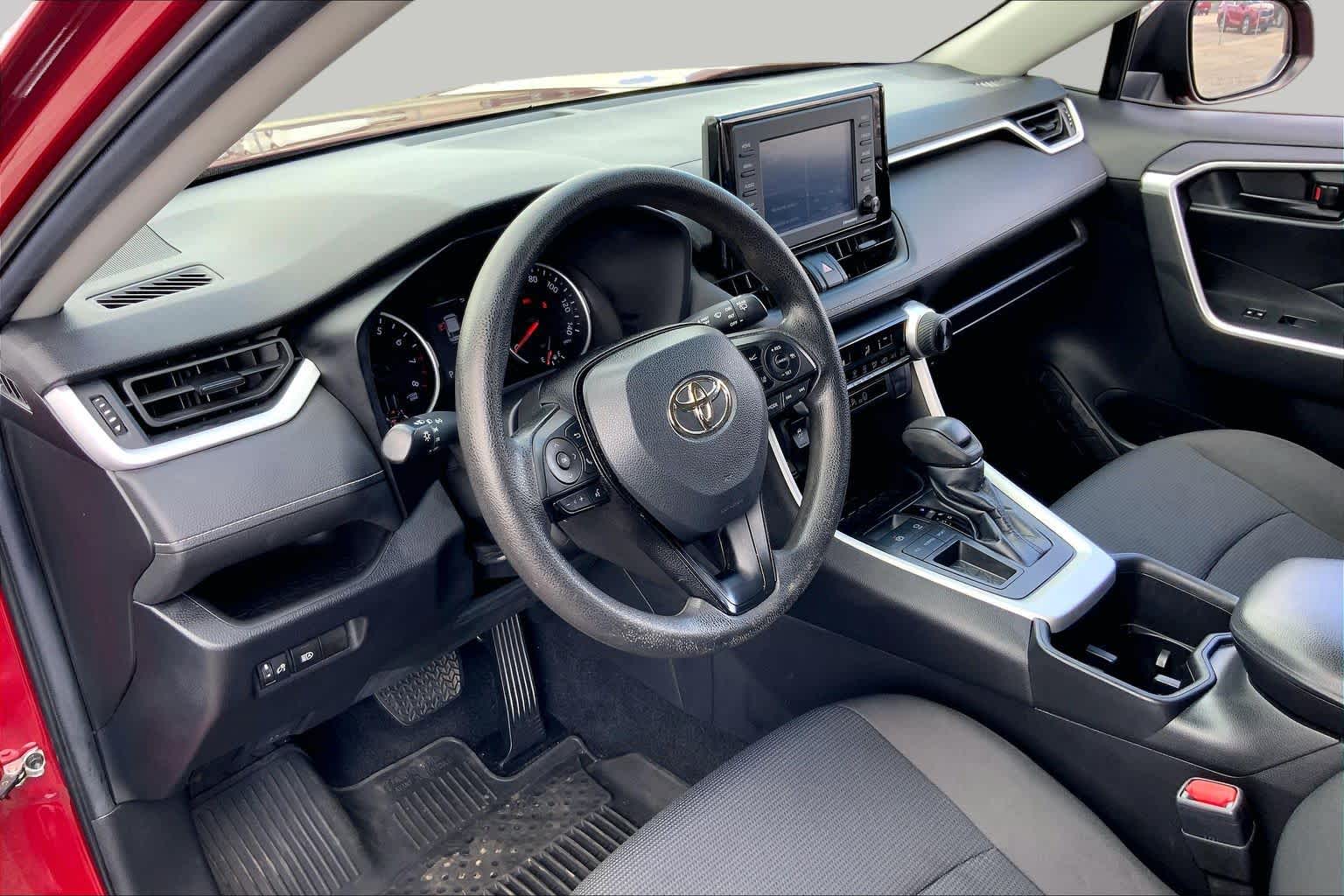 2022 Toyota RAV4 LE Ruby Flare Pearl at Group 1 Toyota Southwest