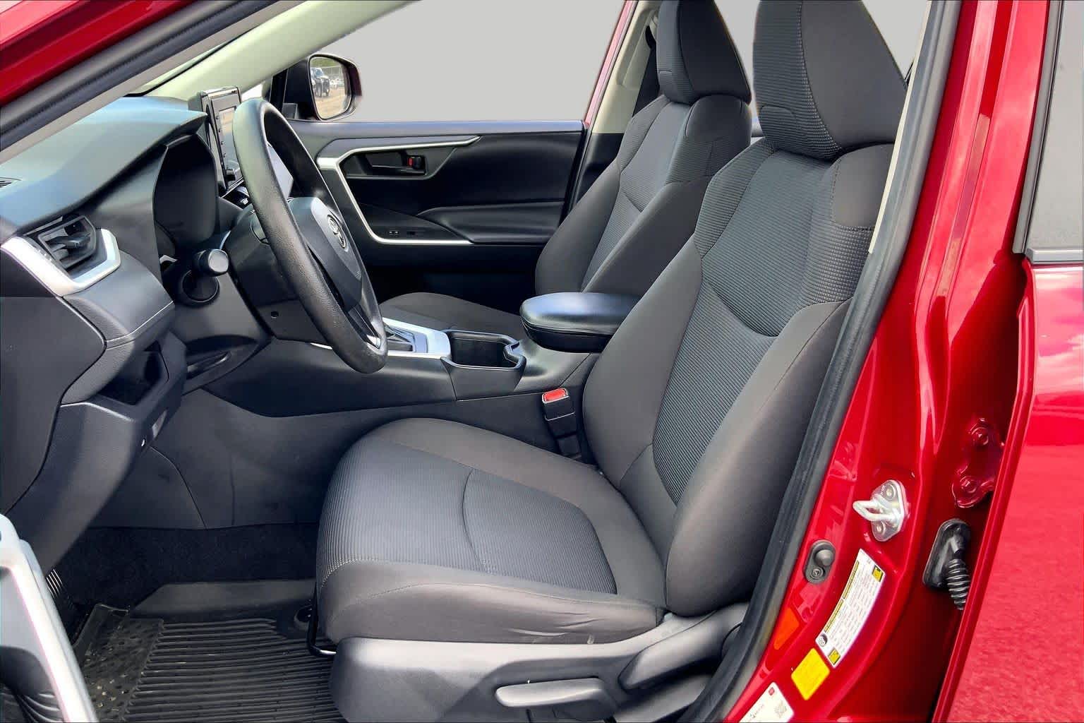 2022 Toyota RAV4 LE Ruby Flare Pearl at Group 1 Toyota Southwest