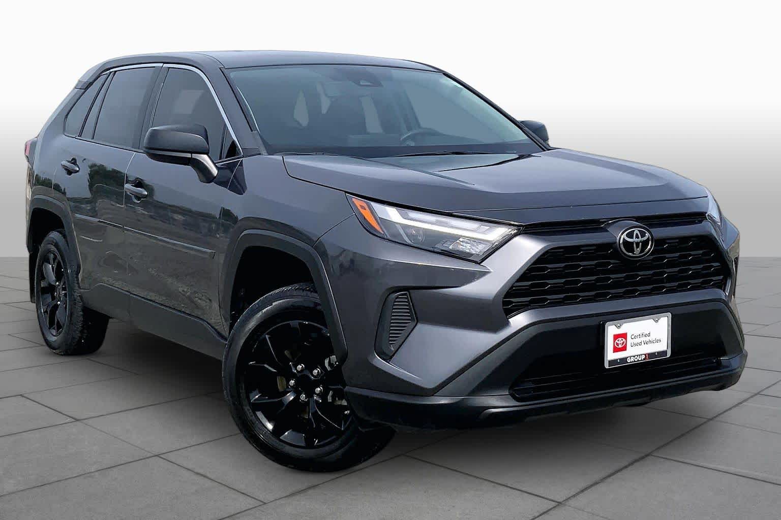 2023 Toyota RAV4 LE Magnetic Gray Metallic at Group 1 Toyota Southwest