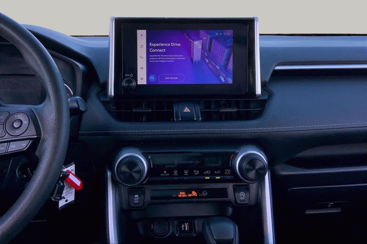 2025 Toyota RAV4 LE Magnetic Gray Metallic at AutoNation USA Houston