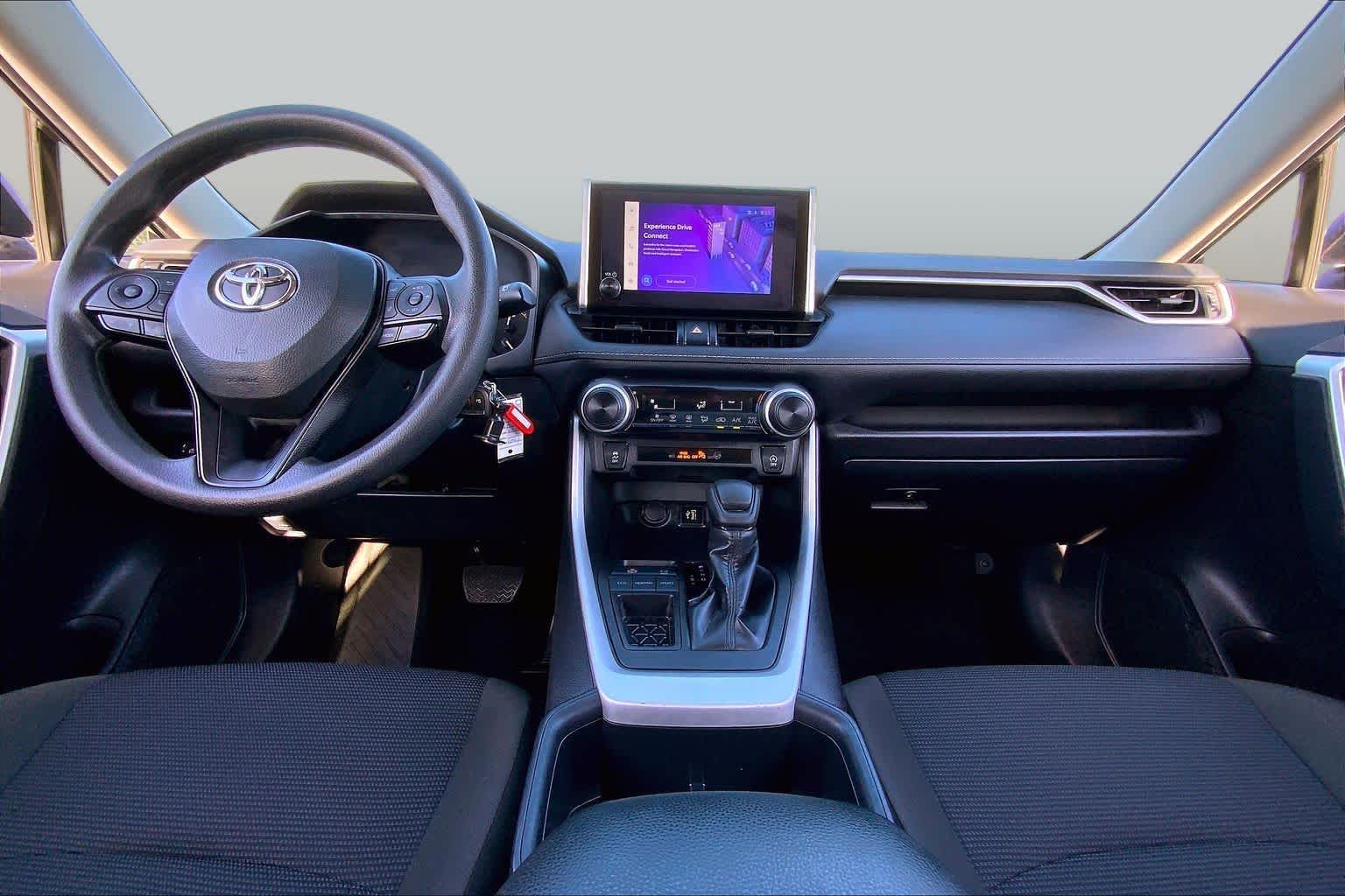 2025 Toyota RAV4 LE Magnetic Gray Metallic at AutoNation USA Houston