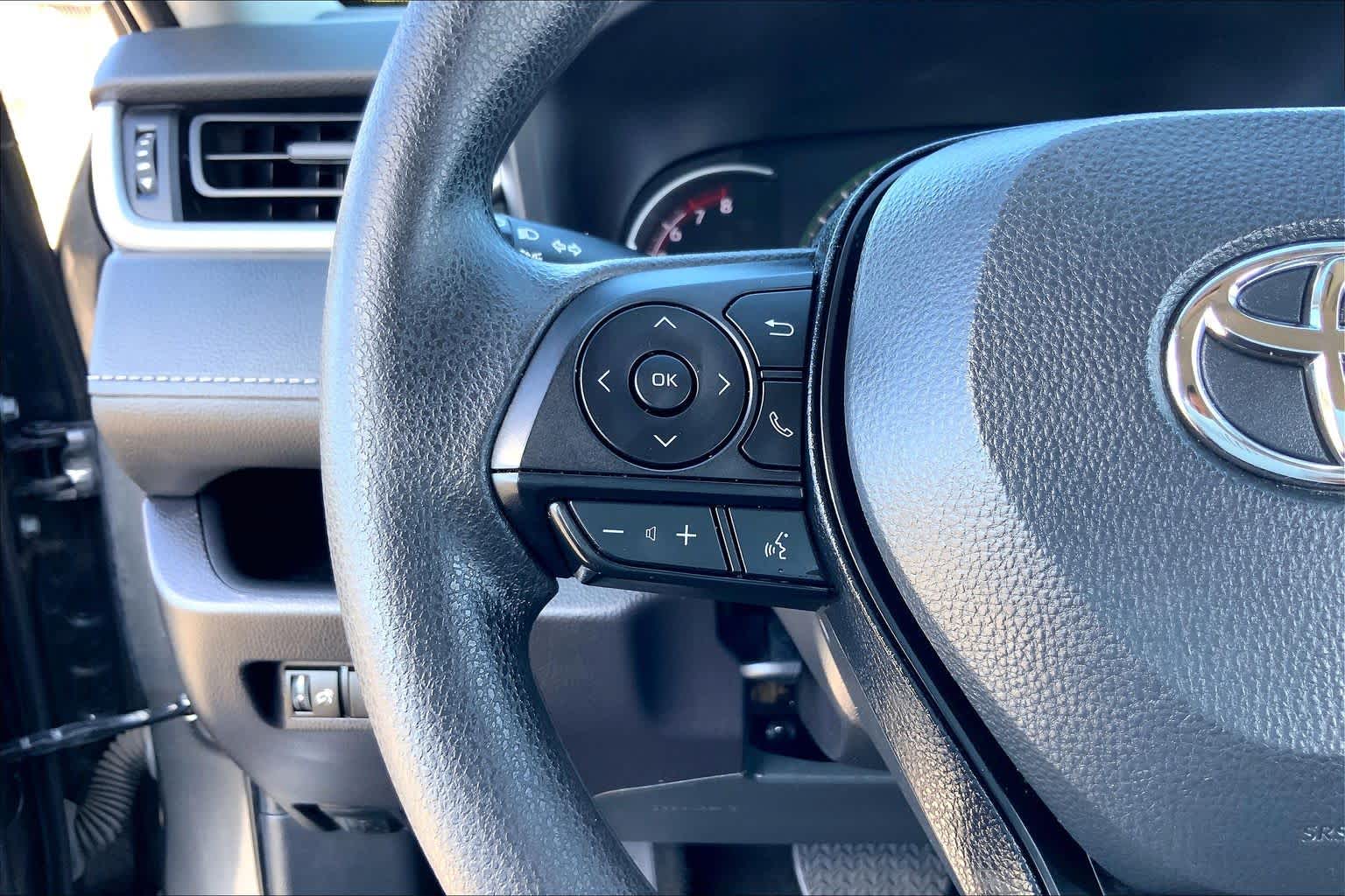 2025 Toyota RAV4 LE Magnetic Gray Metallic at AutoNation USA Houston