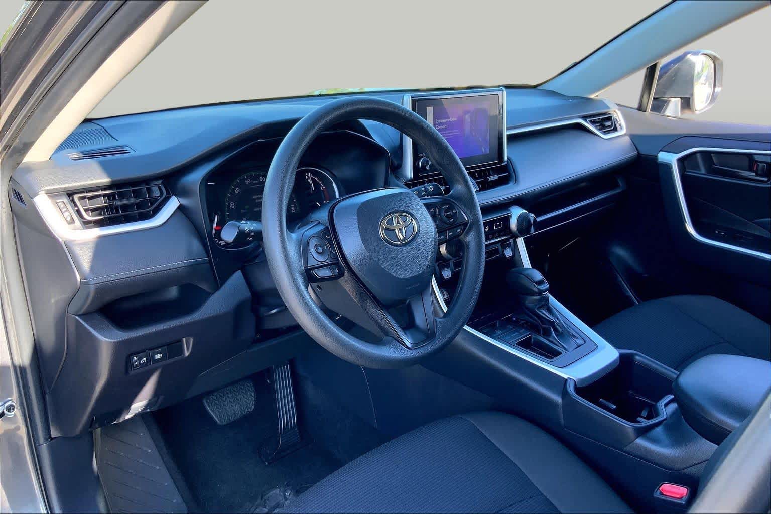 2025 Toyota RAV4 LE Magnetic Gray Metallic at AutoNation USA Houston