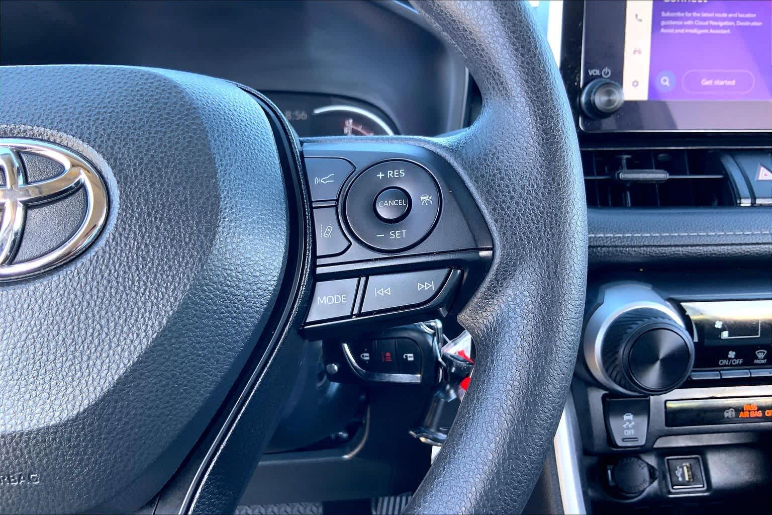 2025 Toyota RAV4 LE Magnetic Gray Metallic at AutoNation USA Houston