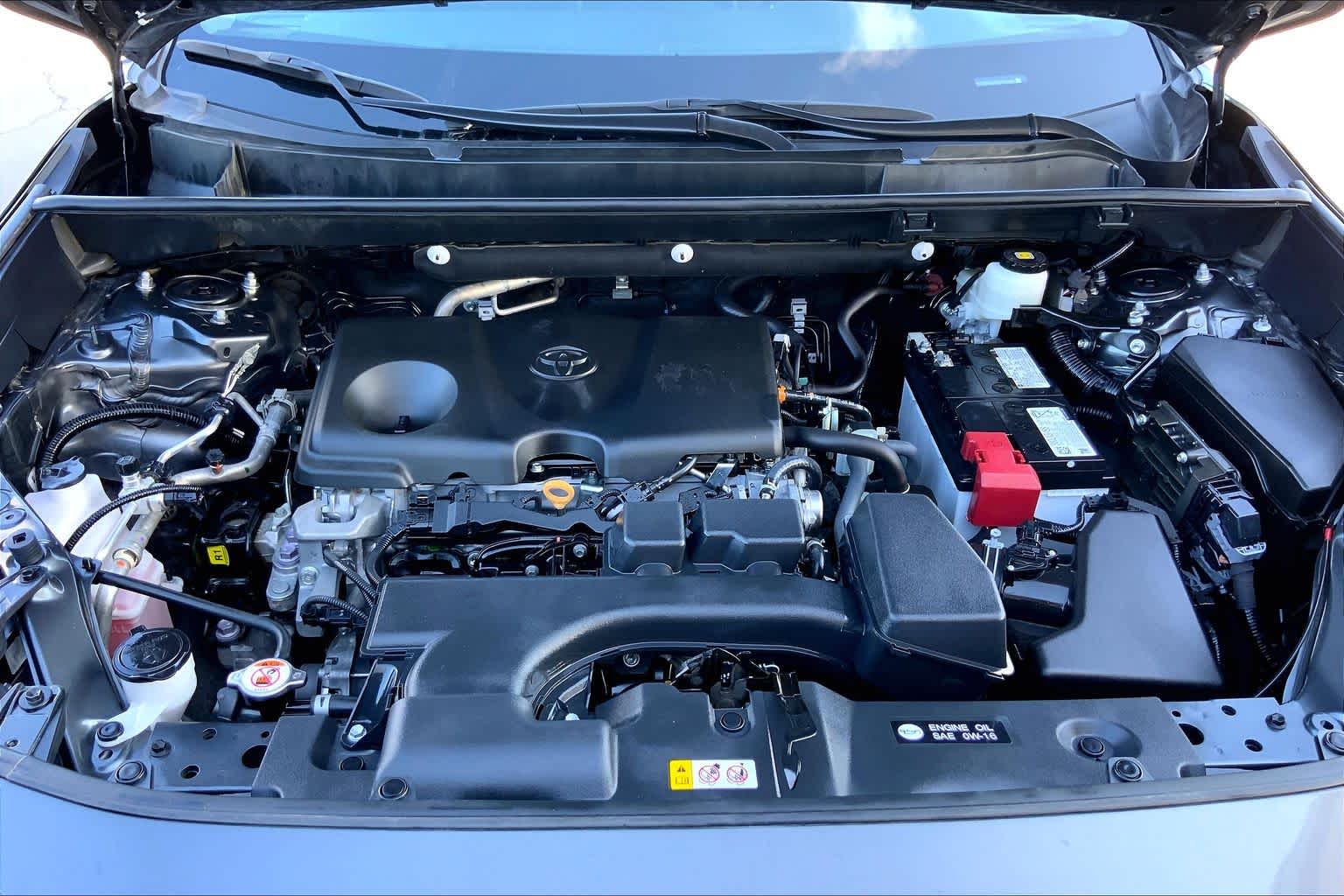 2025 Toyota RAV4 LE Magnetic Gray Metallic at AutoNation USA Houston