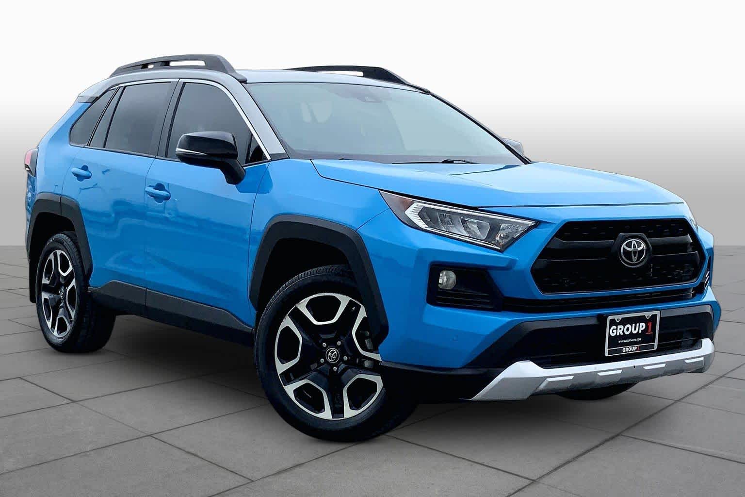 2019 Toyota RAV4 Adventure Blue Flame/Ice Edge Roof at Lexus Southwest Houston