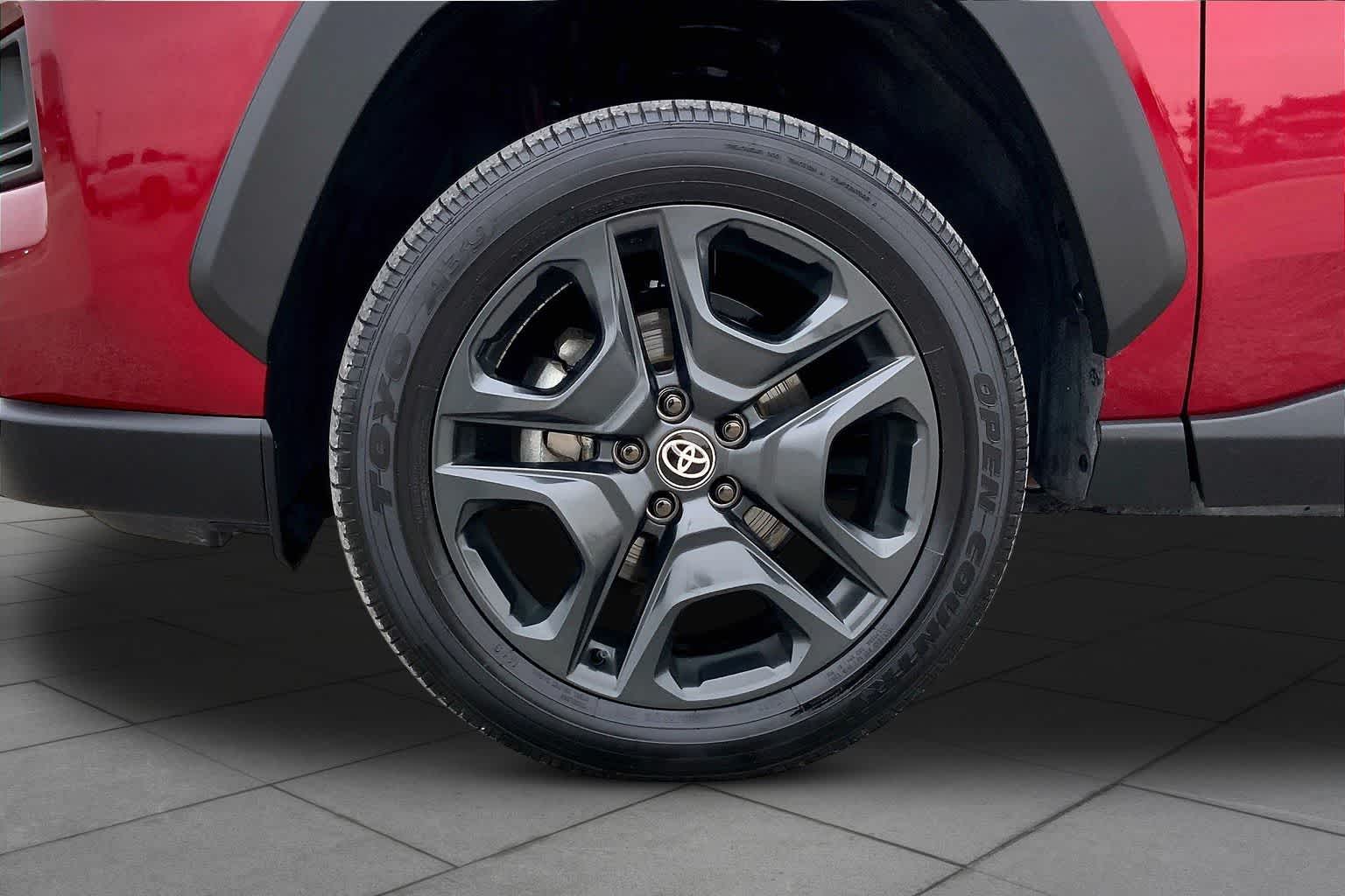 2024 Toyota RAV4 Adventure Ruby Flare Pearl at Group 1 GMC Buick South