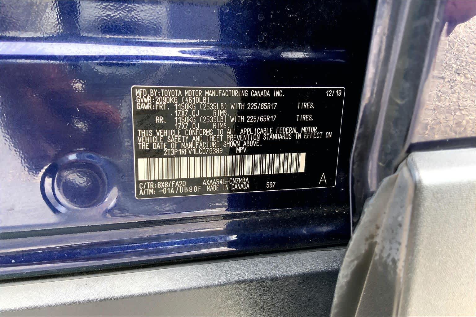 2020 Toyota RAV4 XLE Blueprint at Lone Star Chevrolet