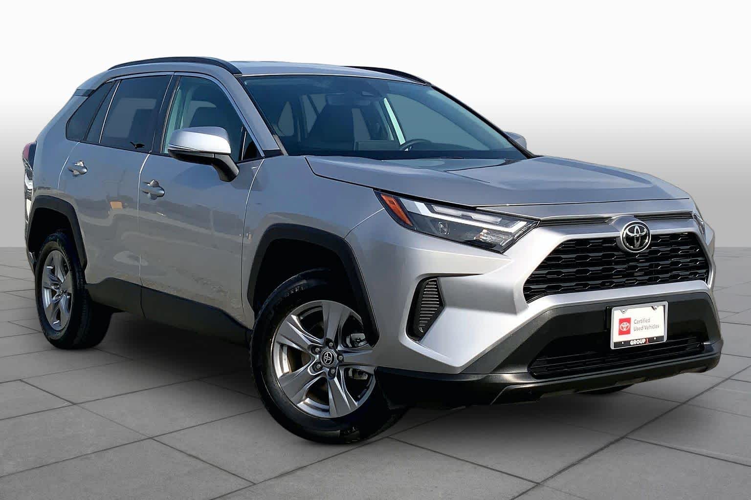 2022 Toyota RAV4 XLE Silver Sky Metallic at Group 1 Toyota Southwest