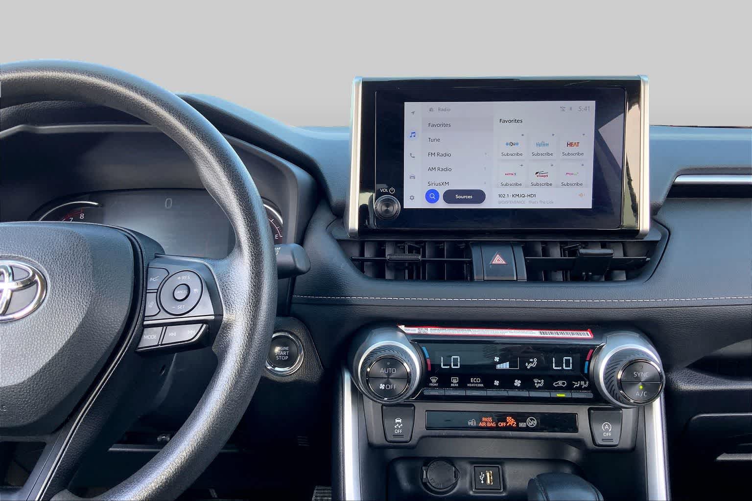 2025 Toyota RAV4 XLE Silver Sky Metallic at Group 1 Toyota Southwest