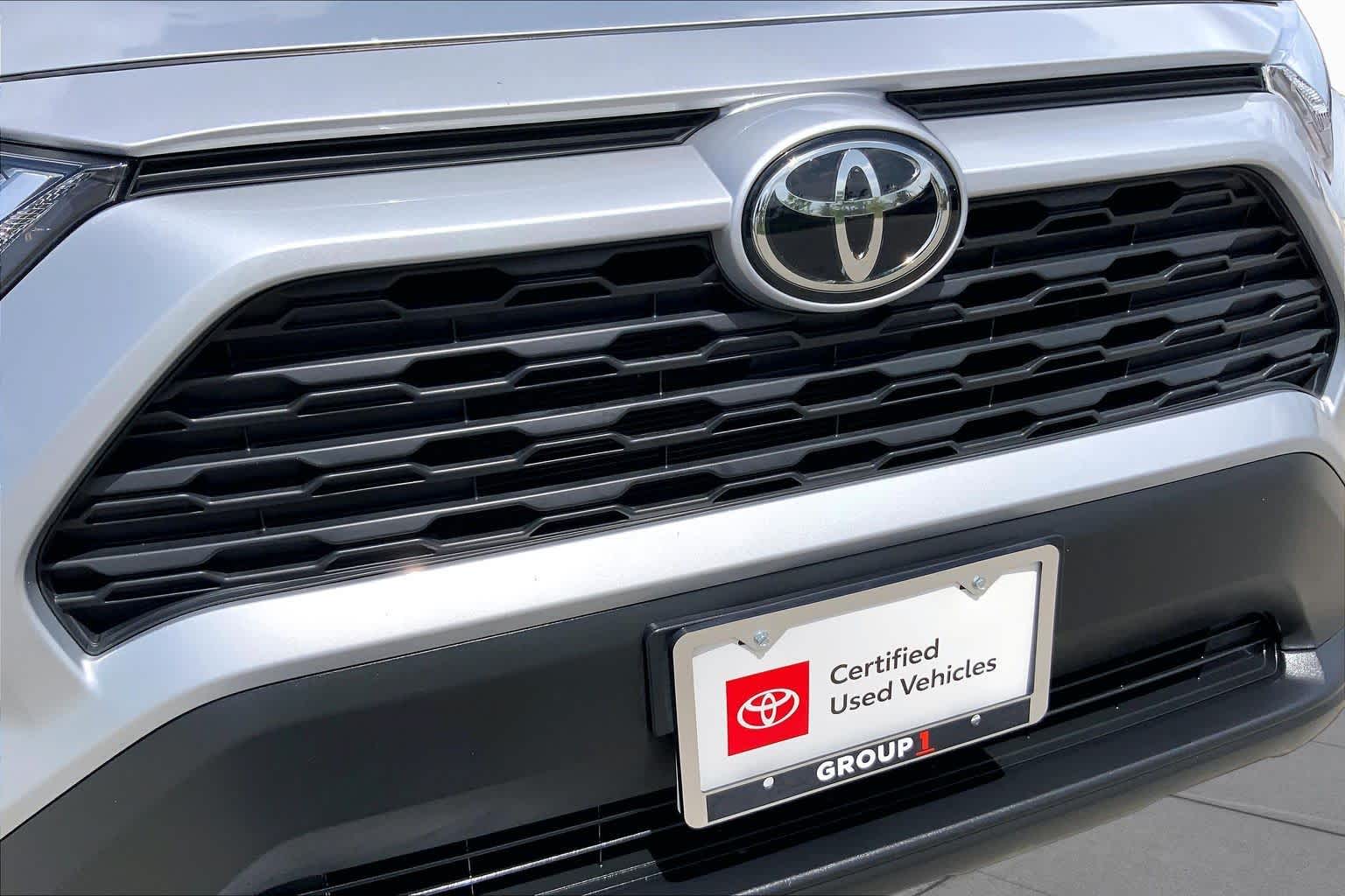 2025 Toyota RAV4 XLE Silver Sky Metallic at Group 1 Toyota Southwest