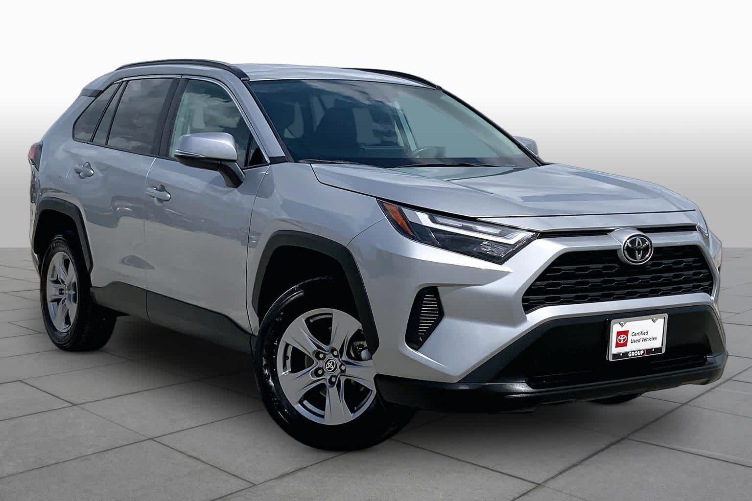 2025 Toyota RAV4 XLE Silver Sky Metallic at Group 1 Toyota Southwest